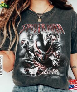 Spidey 2099 Movie Shirt Retro Spider Man Vintage 90S Y2k Sweatshirt Unisex Hoodie 2 Spidey 2099 Movie Shirt Retro Spider Man Vintage 90S Y2k Sweatshirt Unisex Hoodie 3