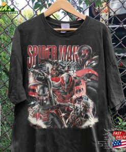 Spidey 2099 Movie Shirt Retro Spider Man Vintage 90S Y2k Sweatshirt Unisex T-Shirt