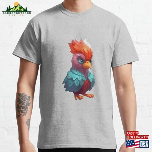 Spiritual Animal Collection Rooster Classic T-Shirt Unisex