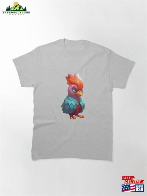 Spiritual Animal Collection Rooster Classic T-Shirt Unisex