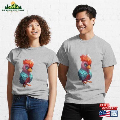 Spiritual Animal Collection Rooster Classic T-Shirt Unisex