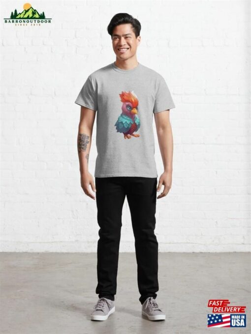 Spiritual Animal Collection Rooster Classic T-Shirt Unisex