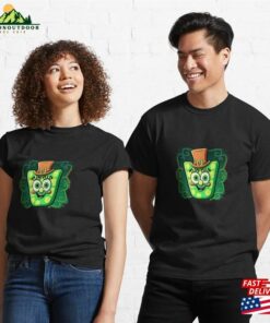 Spongebob St Patrick’s Day T-Shirt Hoodie Unisex