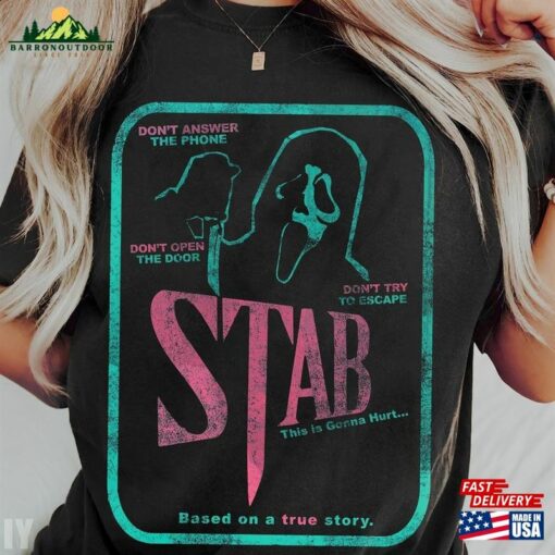 Stab Vintage Horror Shirt Don’t Answer Hoodie Classic