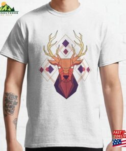 Stag Rising Sun Geometric Series Classic T-Shirt Unisex Sweatshirt Stag Rising Sun Geometric Series Classic T-Shirt Unisex Sweatshirt