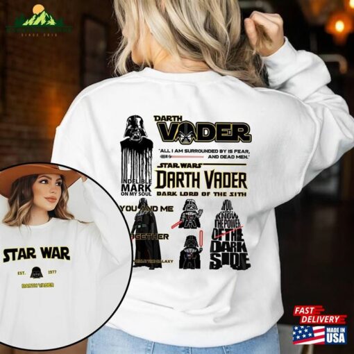 Star War Est 1977 Shirt Darth Vader Sweatshirt Movie T-Shirt Hoodie