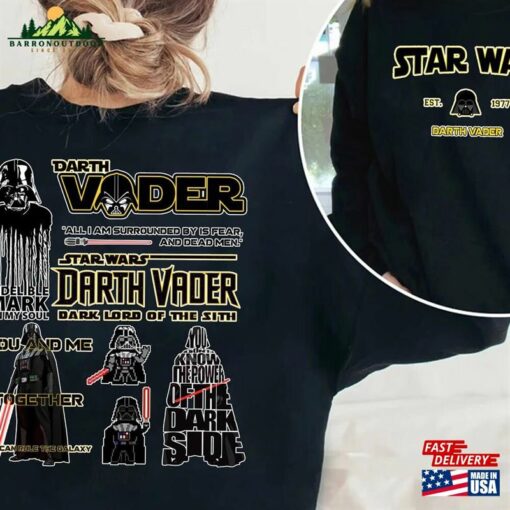 Star War Est 1977 Shirt Darth Vader Sweatshirt Movie T-Shirt Hoodie