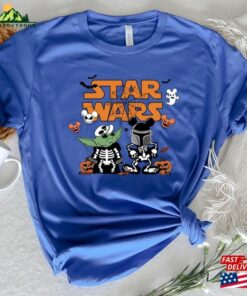 Star Wars Halloween Yoda Skeleton T-Shirt Matching Shirts Pumpkin Balloon Scary Tee Sweatshirt Classic 2 Star Wars Halloween Yoda Skeleton T Shirt Matching Shirts Pumpkin Balloon Scary Tee Sweatshirt Classic 3