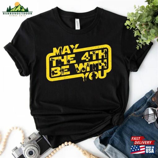 Star Wars May The 4Th Be With You Shirt 2023 Galaxy’s Edge Walt Disney World Trip Movie Lover T-Shirt Sweatshirt