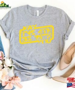 Star Wars May The 4Th Be With You Shirt 2023 Galaxy’s Edge Walt Disney World Trip Movie Lover T-Shirt Sweatshirt