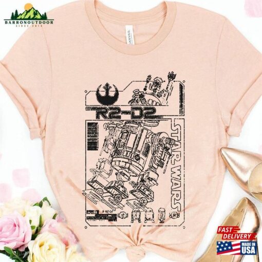 Star Wars R2 D2 Detailed Shirt Day 2023 T-Shirt Classic