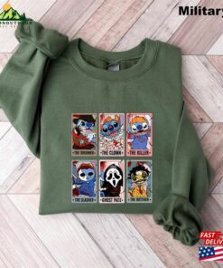 Stitch Halloween Sweatshirt Disney Horror Movie Shirt Trick Or Treat Unisex 2 Stitch Halloween Sweatshirt Disney Horror Movie Shirt Trick Or Treat Unisex 3