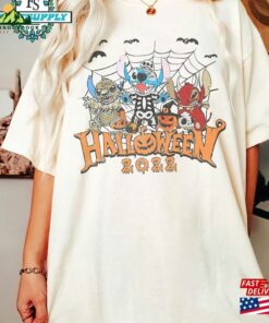 Stitch Halloween T-Shirt Horror Tee Disneyland Shirt Classic 2 Stitch Halloween T Shirt Horror Tee Disneyland Shirt Classic 3