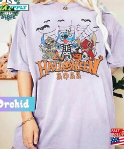 Stitch Halloween T-Shirt Horror Tee Disneyland Shirt Classic 3 Stitch Halloween T Shirt Horror Tee Disneyland Shirt Classic 4