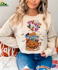 Stitch Hocus Pocus T-Shirt Sanderson Sisters Shirt Disney Halloween Shirts Sweatshirt