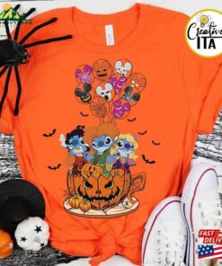 Stitch Hocus Pocus T-Shirt Sanderson Sisters Shirt Disney Halloween Shirts Sweatshirt