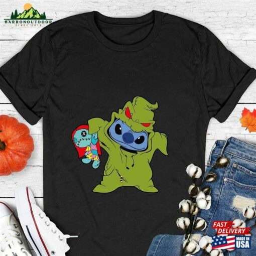 Stitch Horror Halloween Shirt Disney T-Shirt Sweatshirt