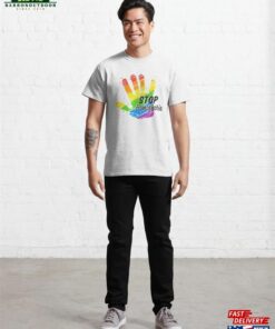Stop Homophobia Gay Lgbt T-Shirt Design 2023 Classic Unisex Sweatshirt 3 Stop Homophobia Gay Lgbt T Shirt Design 2023 Classic Unisex Sweatshirt 4