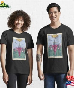 Strength Tarot Card Uterus Feminist Essential T-Shirt Unisex Sweatshirt 2 Strength Tarot Card Uterus Feminist Essential T Shirt Unisex Sweatshirt 3
