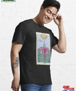 Strength Tarot Card Uterus Feminist Essential T-Shirt Unisex Sweatshirt 3 Strength Tarot Card Uterus Feminist Essential T Shirt Unisex Sweatshirt 4