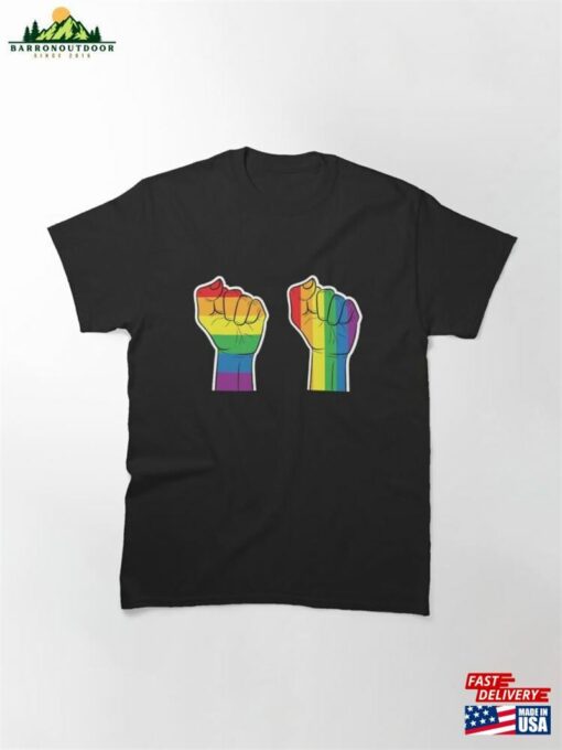 Strong Gay Lgbt T-Shirt Design ‏ 2023 Classic Sweatshirt