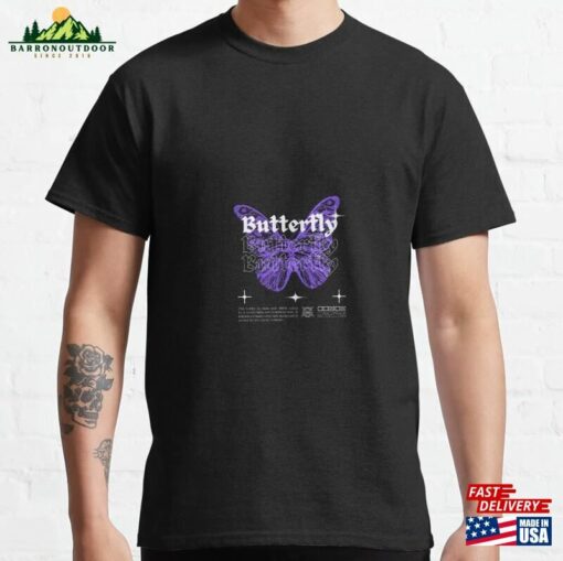 Stunning Art Work Butterfly Classic T-Shirt Hoodie