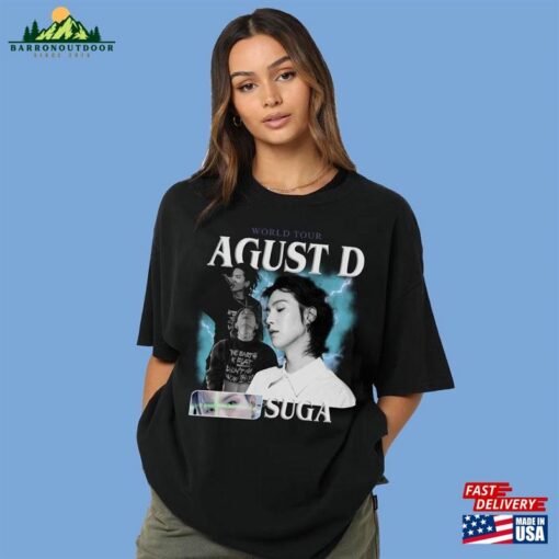 Suga Agust D Tour 2023 Shirt Vintage Concert T-Shirt Daechwita Sweatshirt Unisex