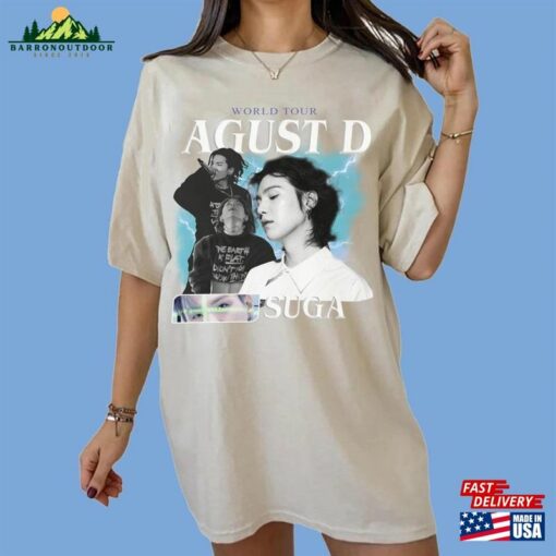 Suga Agust D Tour 2023 Shirt Vintage Concert T-Shirt Daechwita Sweatshirt Unisex