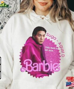 Suga Kpop Shirt Bts Sweatshirt Agust D Barbie Vintage Retro Graphic Tee Music Unisex Gifts Fan Hoodie T-Shirt 2 Suga Kpop Shirt Bts Sweatshirt Agust D Barbie Vintage Retro Graphic Tee Music Unisex Gifts Fan Hoodie T Shirt 3