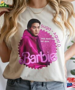 Suga Kpop Shirt Bts Sweatshirt Agust D Barbie Vintage Retro Graphic Tee Music Unisex Gifts Fan Hoodie T-Shirt 3 Suga Kpop Shirt Bts Sweatshirt Agust D Barbie Vintage Retro Graphic Tee Music Unisex Gifts Fan Hoodie T Shirt 4