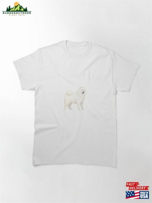 Summer The Samoyed Classic T-Shirt Hoodie Unisex