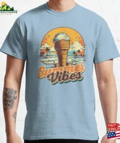 Summer Vibes Melting Ice Cream Retro Style T-Shirt Unisex Hoodie Summer Vibes Melting Ice Cream Retro Style T-Shirt Unisex Hoodie