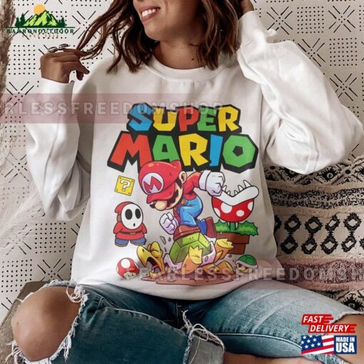 Super Mario 2023 Shirt Movie Unisex Hoodie