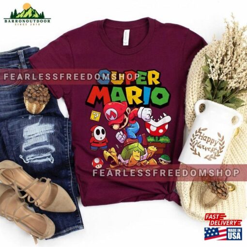 Super Mario 2023 Shirt Movie Unisex Hoodie