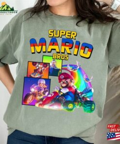 Super Mario Bros Movie 2023 Shirt Birthday The Hoodie Classic Super Mario Bros Movie 2023 Shirt Birthday The Hoodie Classic