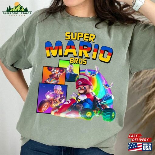 Super Mario Bros Movie 2023 Shirt Birthday The Hoodie Classic