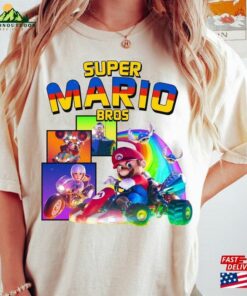 Super Mario Bros Movie 2023 Shirt Birthday The Hoodie Classic