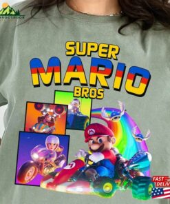 Super Mario Bros Movie 2023 Shirt Birthday The T-Shirt Hoodie Super Mario Bros Movie 2023 Shirt Birthday The T-Shirt Hoodie
