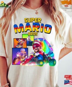 Super Mario Bros Movie 2023 Shirt Birthday The T-Shirt Hoodie
