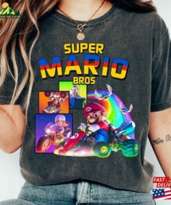 Super Mario Bros Movie 2023 Shirt Birthday The T-Shirt Hoodie 2 Super Mario Bros Movie 2023 Shirt Birthday The T Shirt Hoodie 3