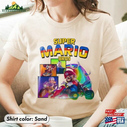 Super Mario Bros Movie 2023 Shirt Birthday The T-Shirt Hoodie