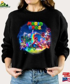 Super Mario Bros Movie Shirt Birthday Hoodie T-Shirt Super Mario Bros Movie Shirt Birthday Hoodie T-Shirt