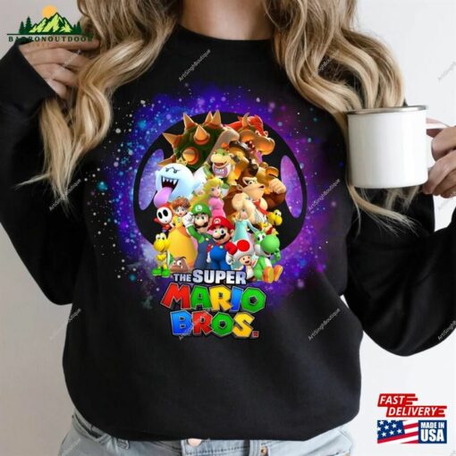 Super Mario Bros Movie Shirt Birthday T-Shirt Classic