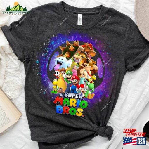 Super Mario Bros Movie Shirt Birthday T-Shirt Classic