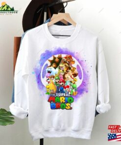 Super Mario Bros Movie Shirt Birthday Unisex Hoodie