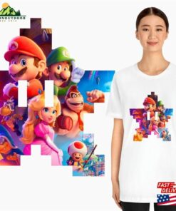 Super Mario Bros Movie Shirt Official 2023 Unisex T-Shirt Super Mario Bros Movie Shirt Official 2023 Unisex T-Shirt