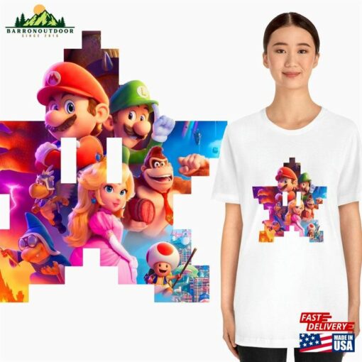 Super Mario Bros Movie Shirt Official 2023 Unisex T-Shirt