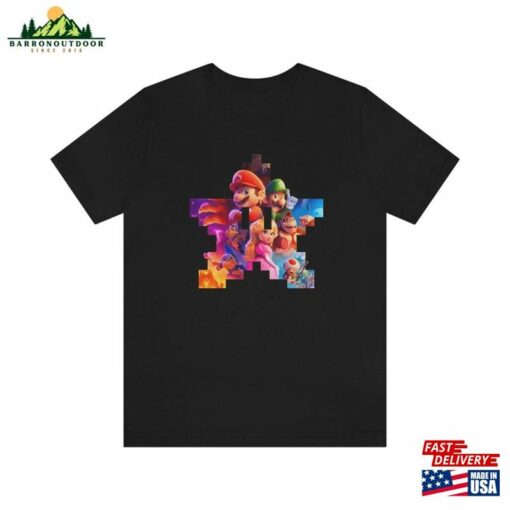 Super Mario Bros Movie Shirt Official 2023 Unisex T-Shirt