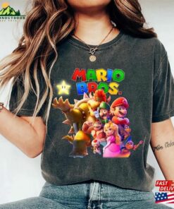 Super Mario Bros Movie Shirt Official High Resolution The Classic Hoodie