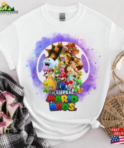 Super Mario Bros Movie Shirt Official High Resolution The Hoodie Classic Super Mario Bros Movie Shirt Official High Resolution The Hoodie Classic